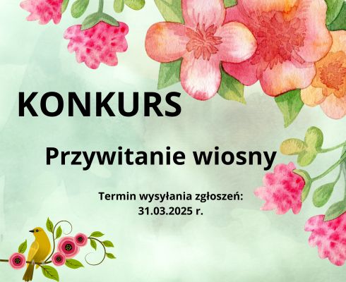 Konkurs „Przywitanie wiosny”