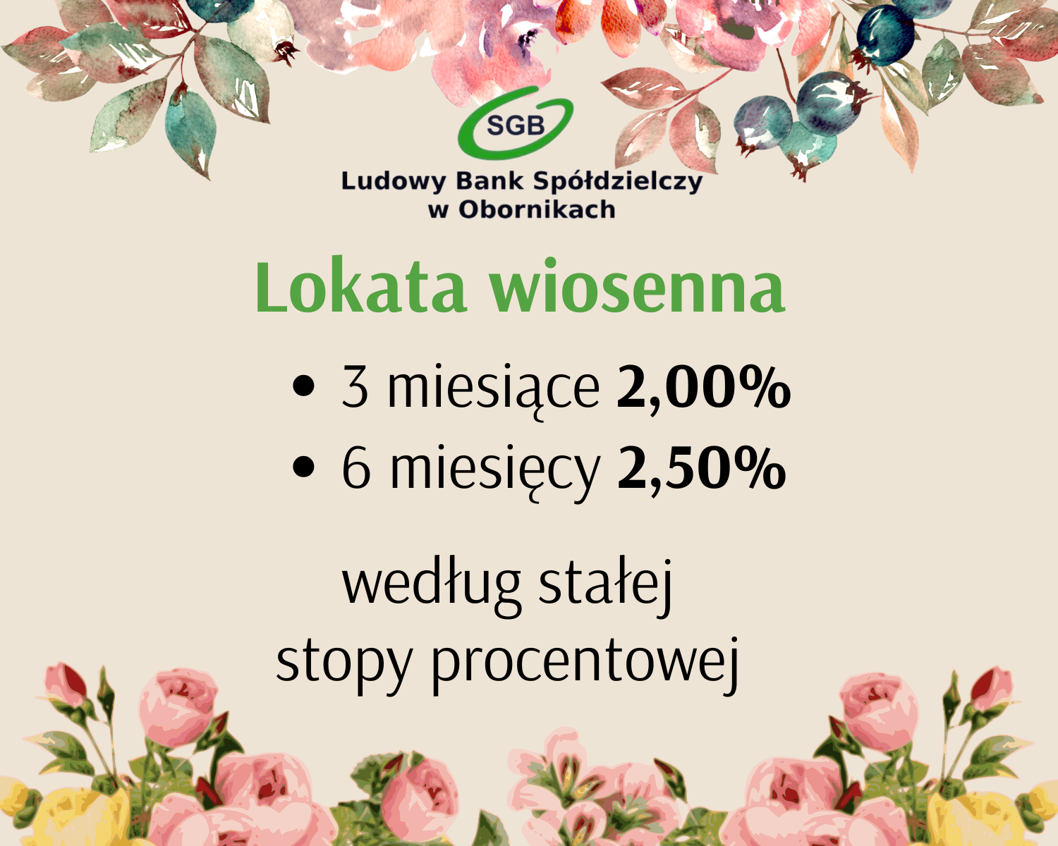Lokata wiosenna